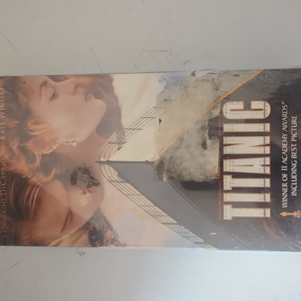 Titanic VHS Movie